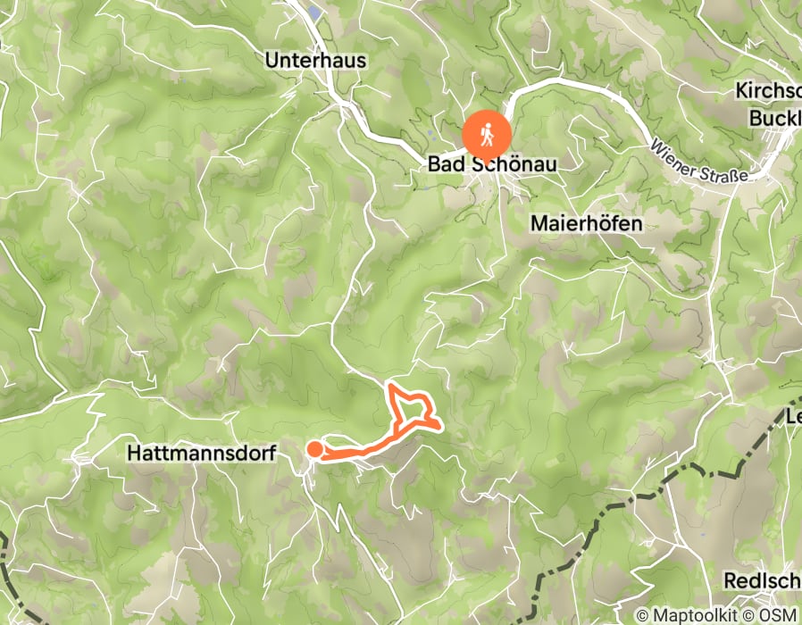 Karte der Tour