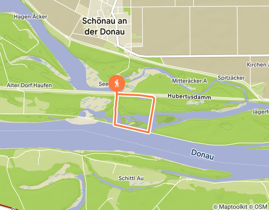 Karte der Tour