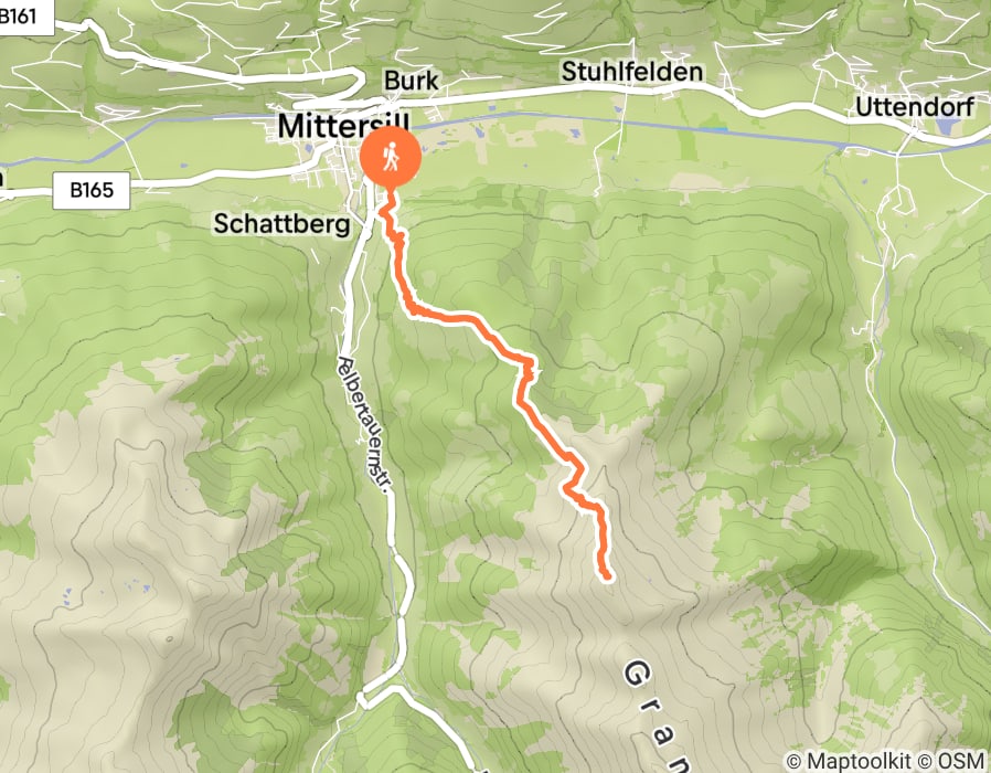 Karte der Tour