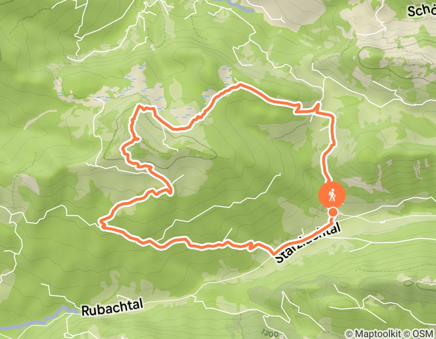 Karte der Tour