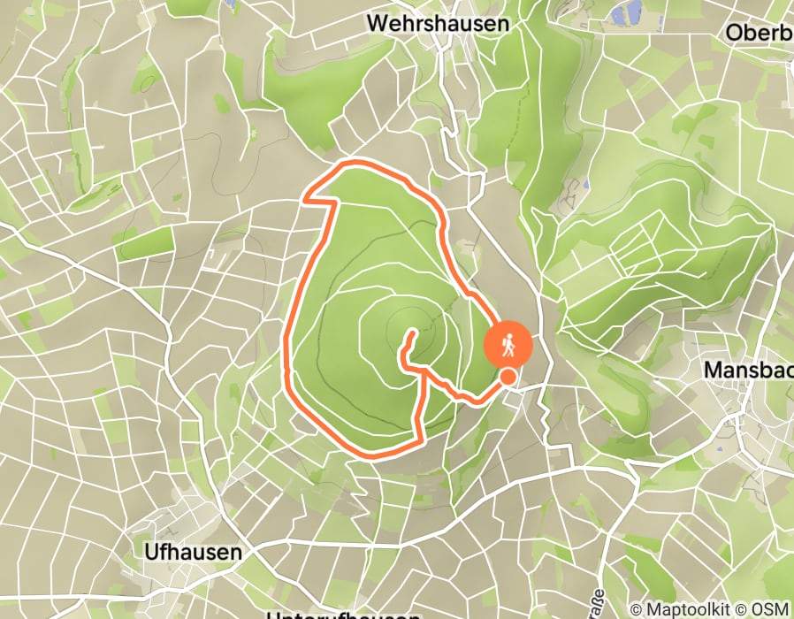 Karte der Tour