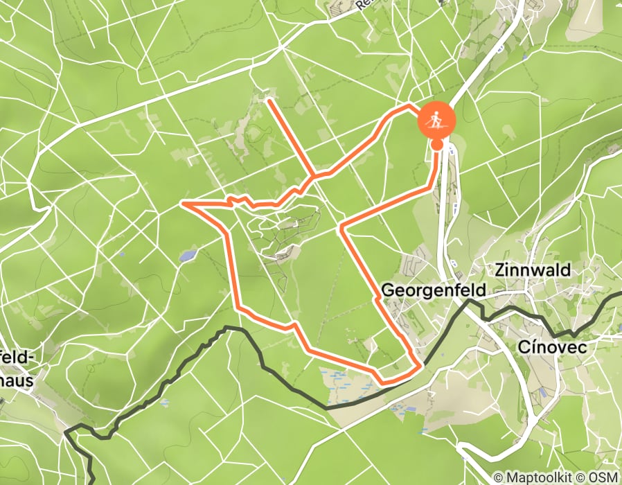 Karte der Tour