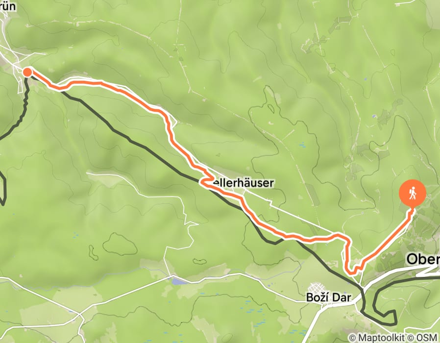 Karte der Tour
