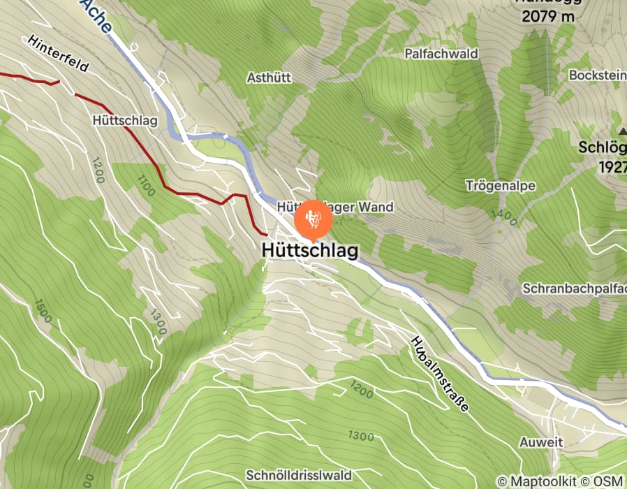 Karte der Tour