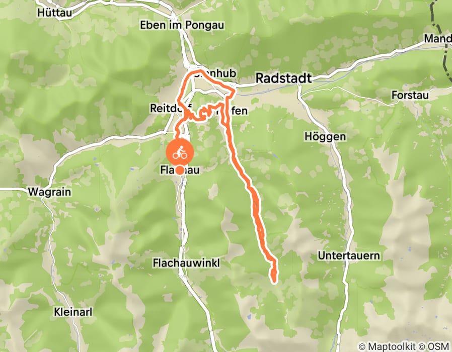 Karte der Tour