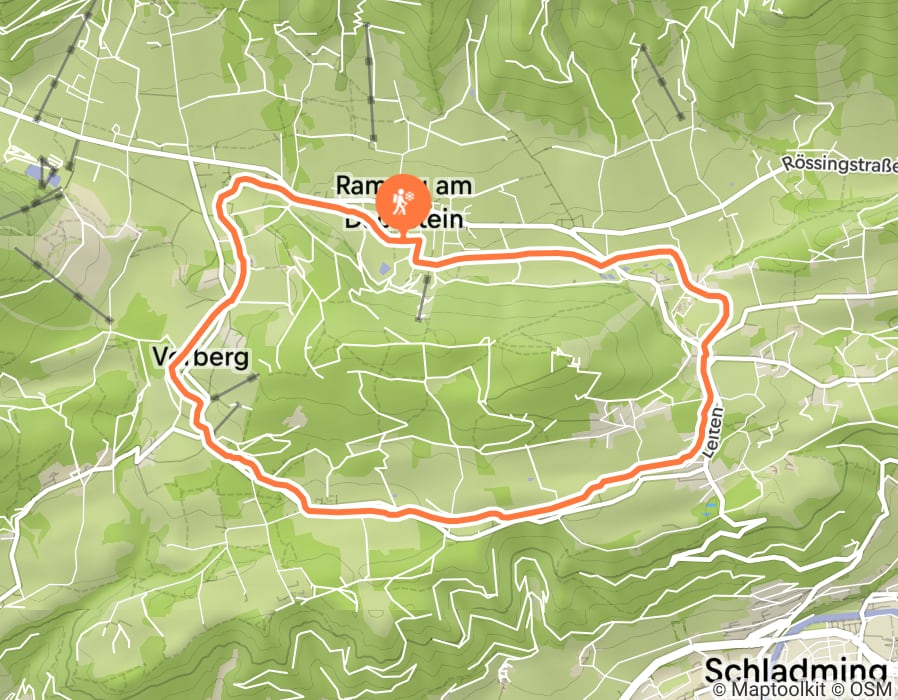 Karte der Tour