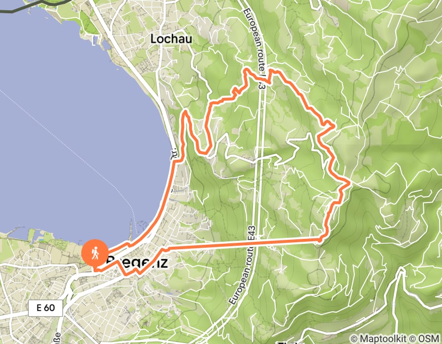 Karte der Tour