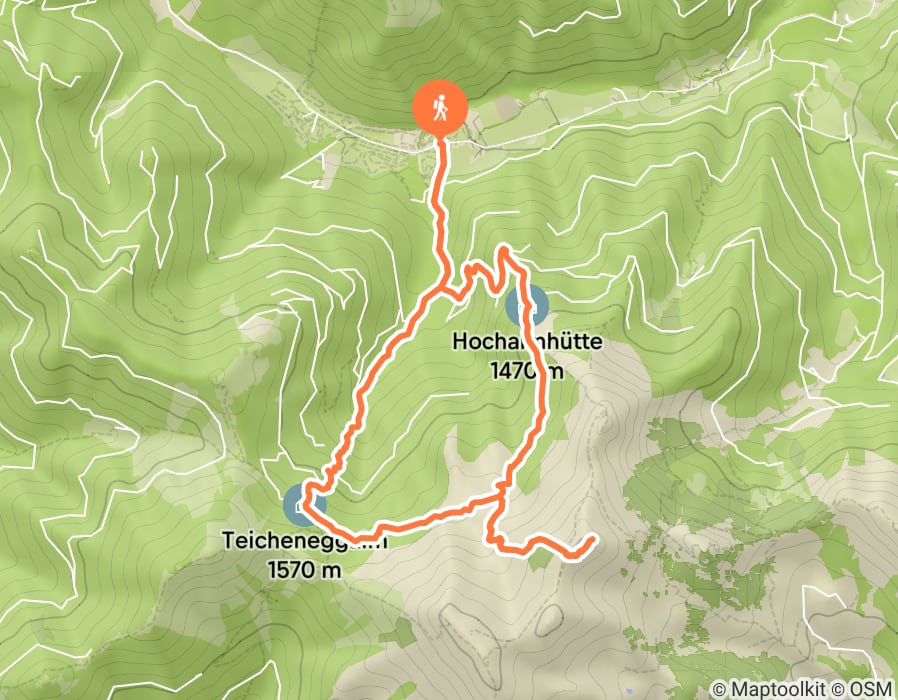 Karte der Tour