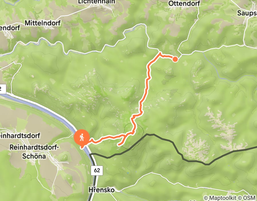 Karte der Tour