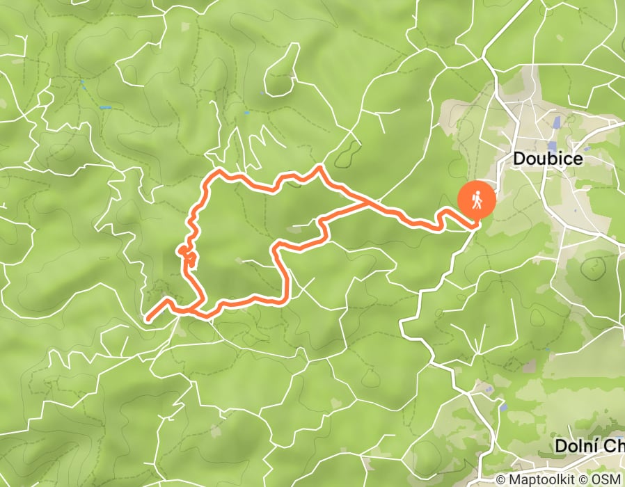 Karte der Tour