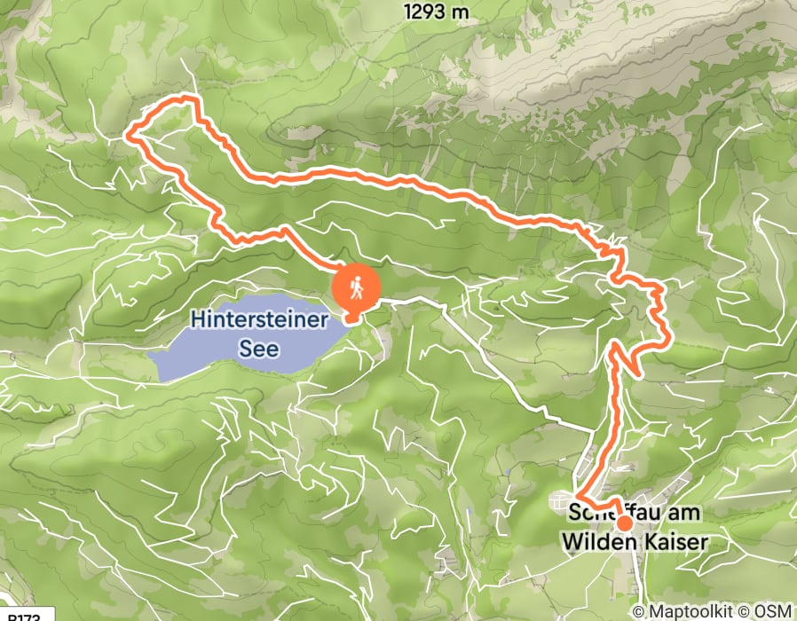 Karte der Tour