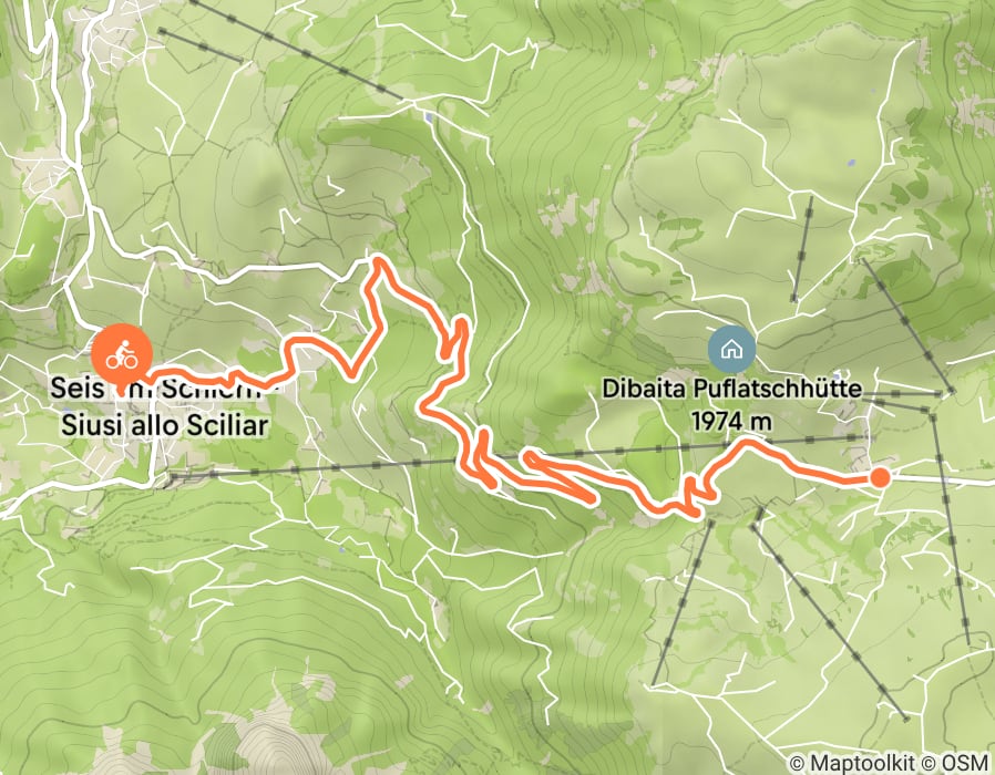 Karte der Tour