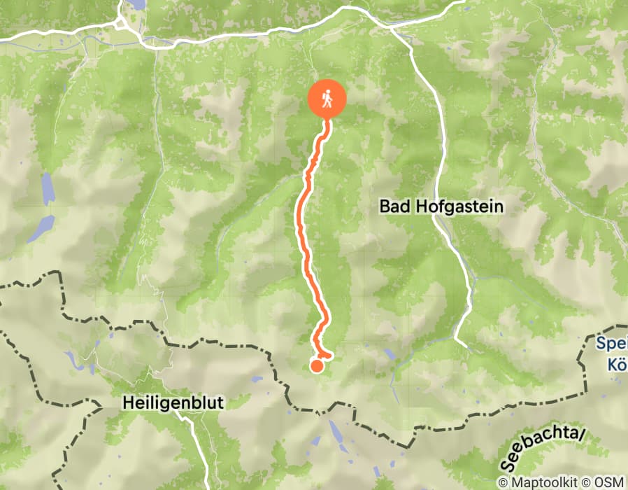 Karte der Tour