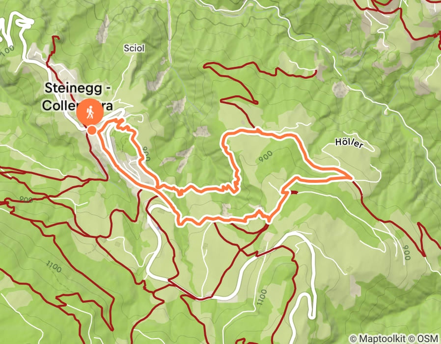 Karte der Tour