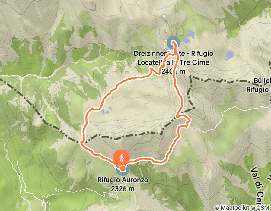Karte der Tour