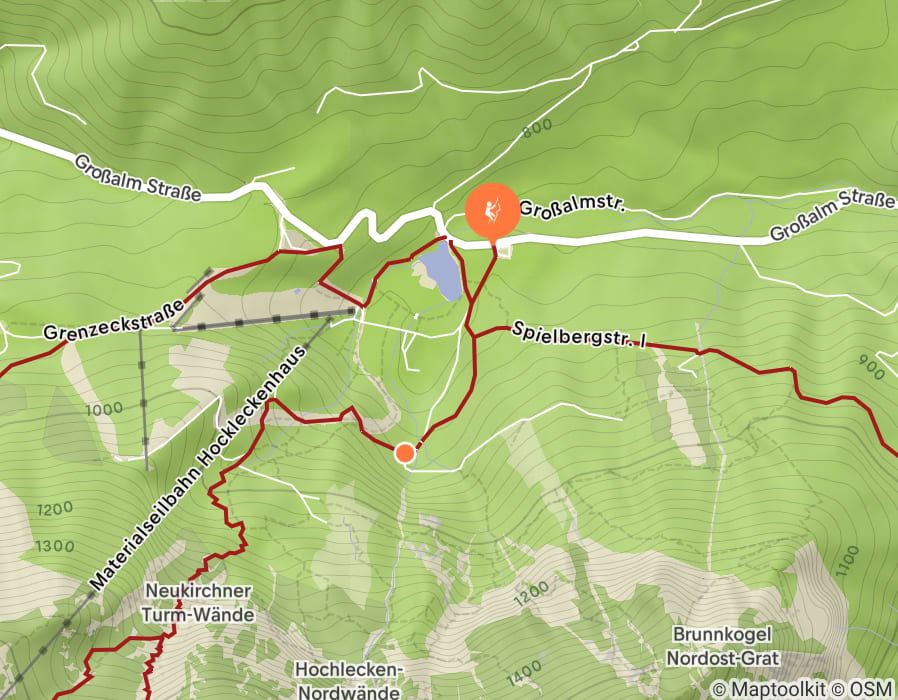 Karte der Tour