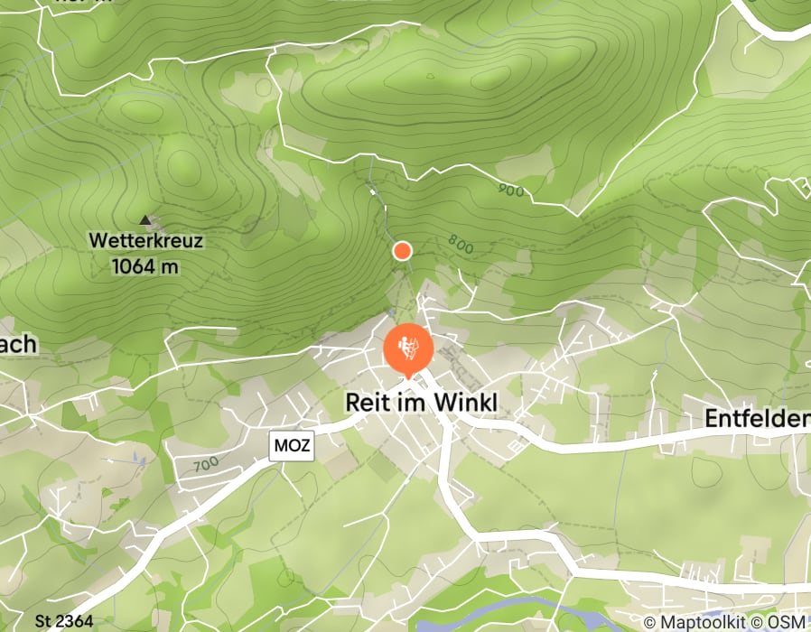 Karte der Tour
