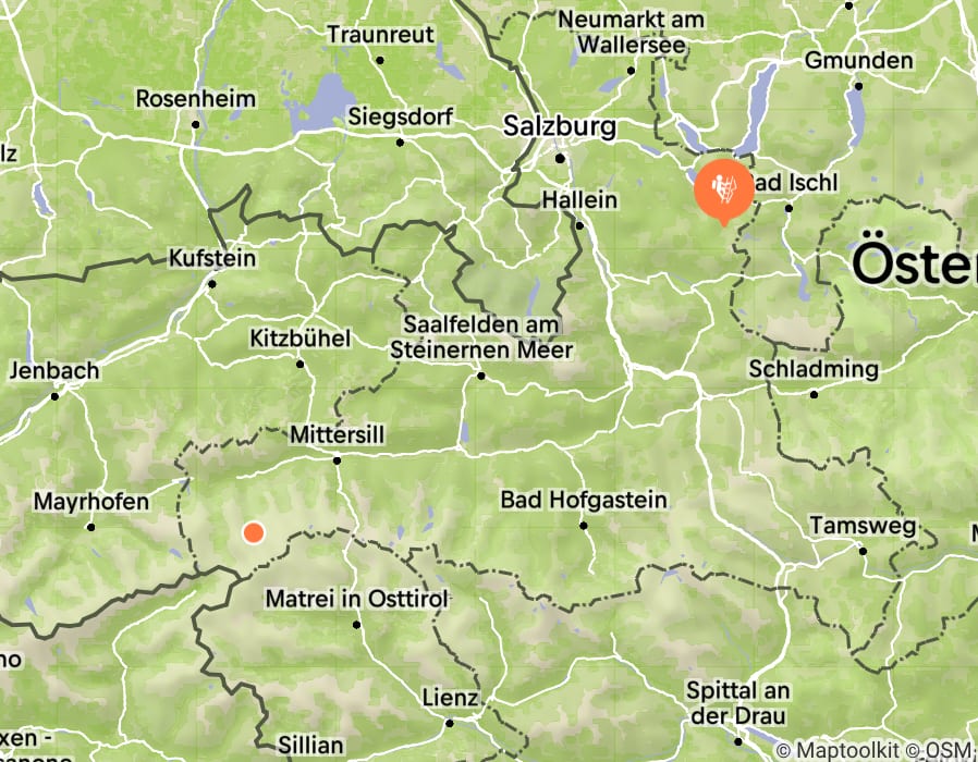 Karte der Tour