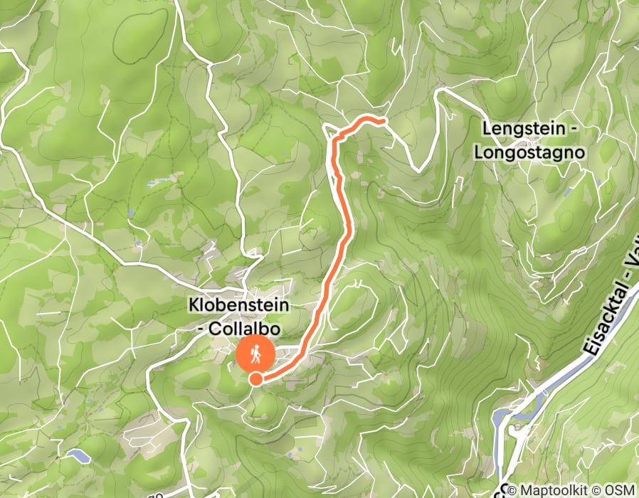 Karte der Tour