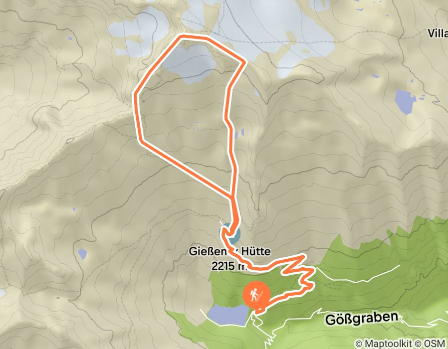 Karte der Tour