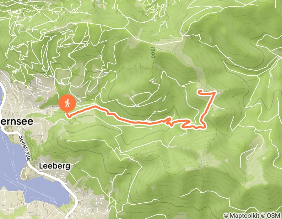 Karte der Tour