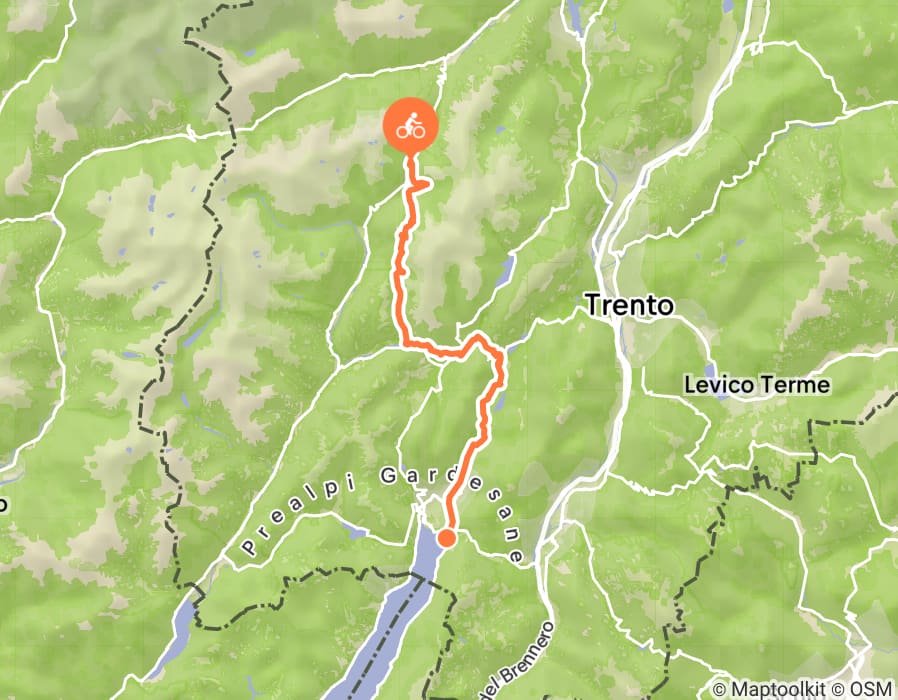 Karte der Tour