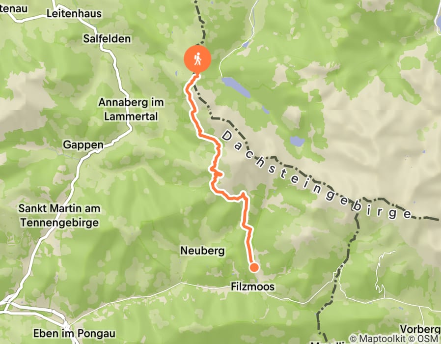 Karte der Tour