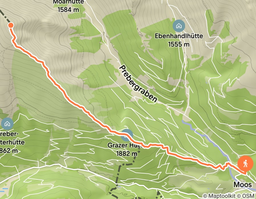 Karte der Tour