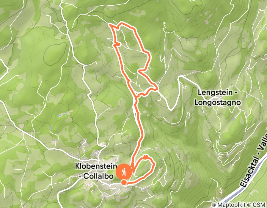 Karte der Tour