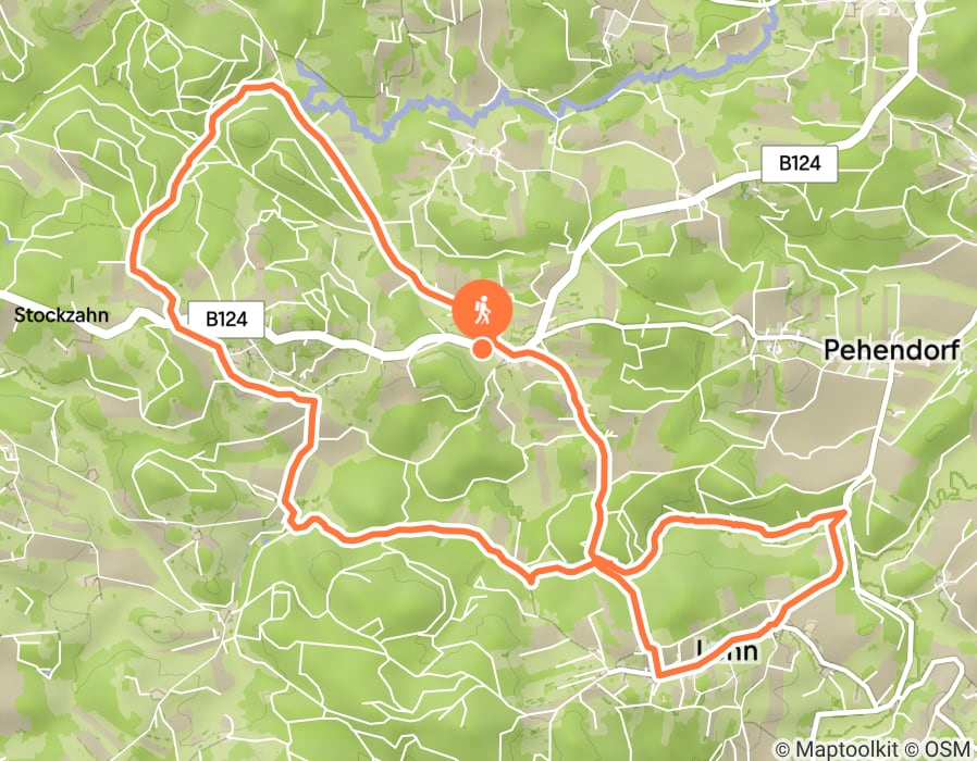 Karte der Tour