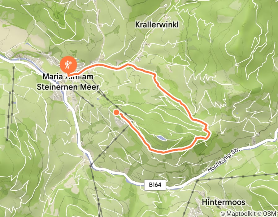 Karte der Tour