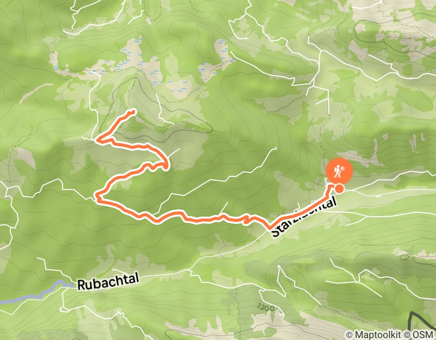 Karte der Tour