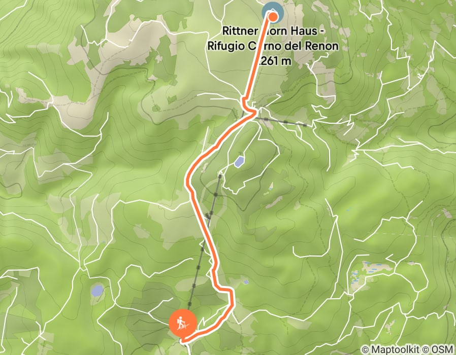 Karte der Tour