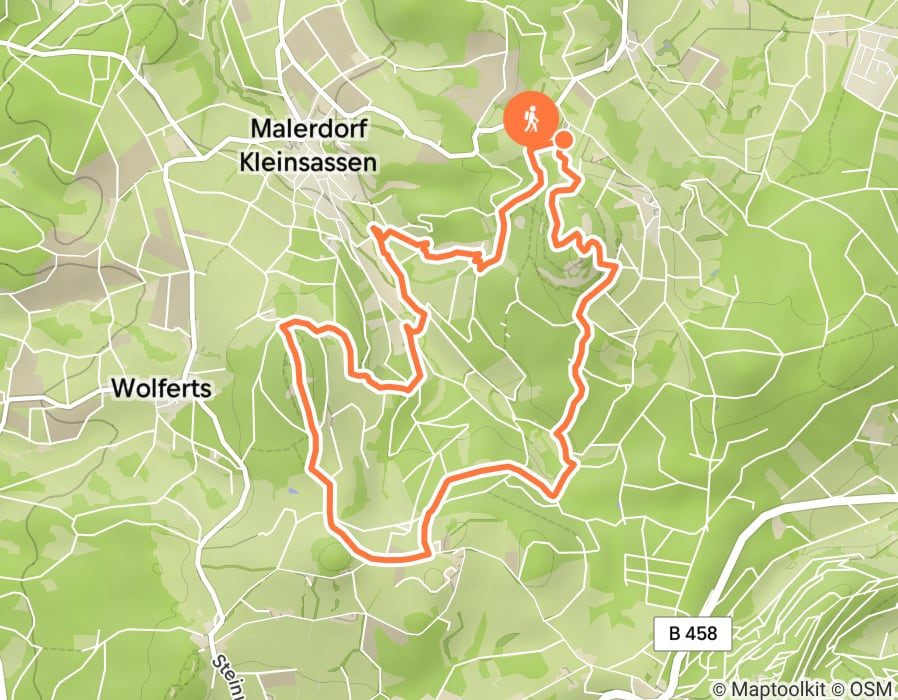 Karte der Tour