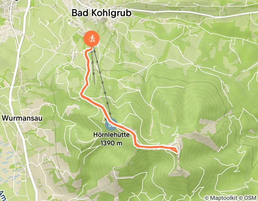 Karte der Tour