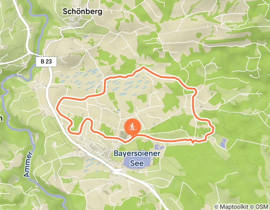 Karte der Tour