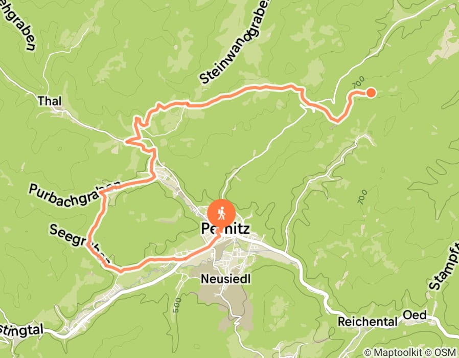 Karte der Tour