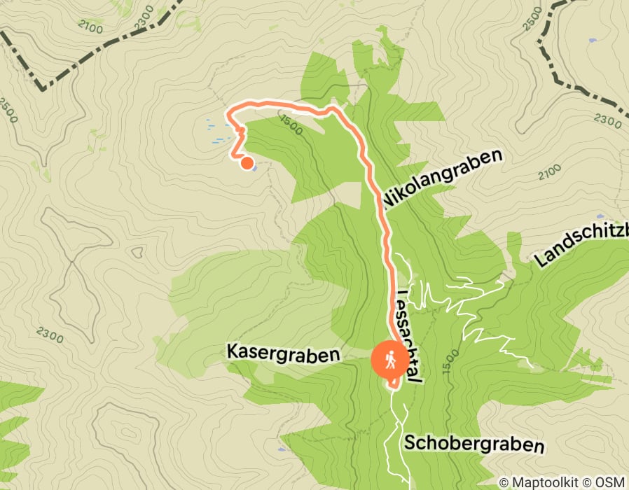 Karte der Tour
