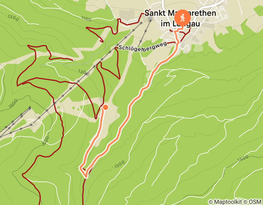 Karte der Tour