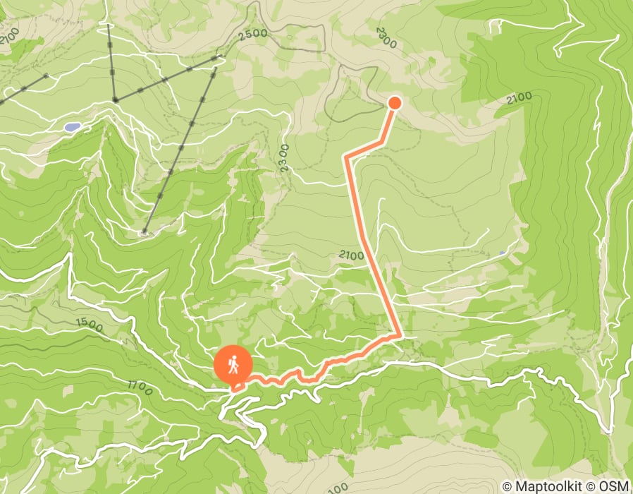 Karte der Tour