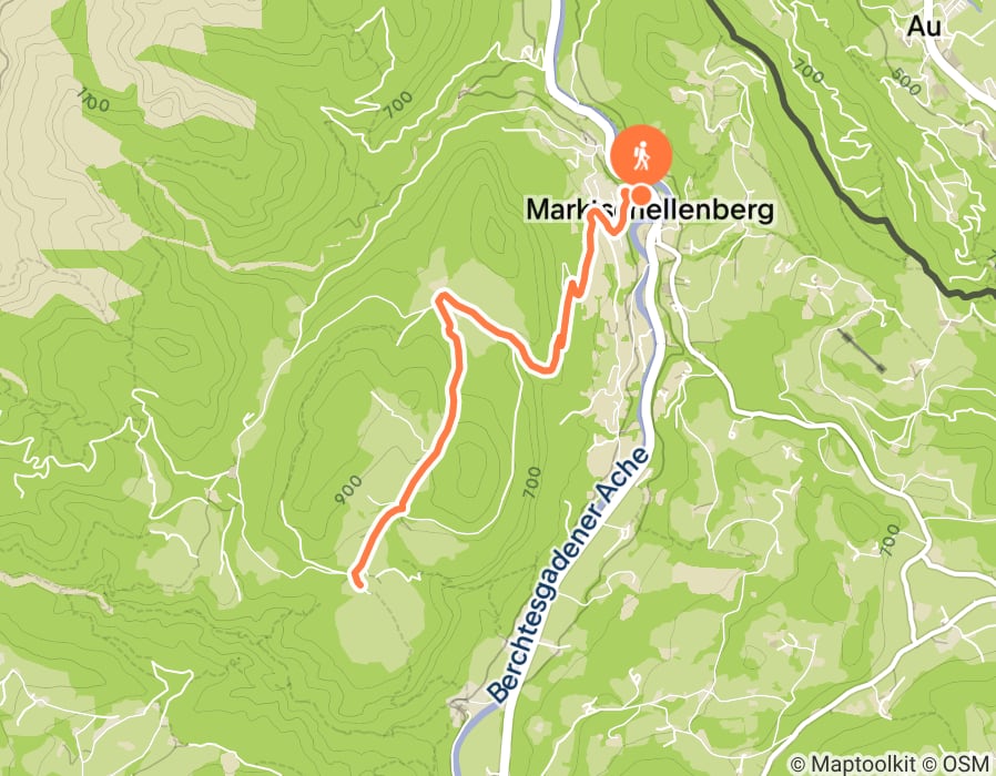 Karte der Tour