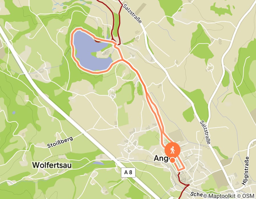 Karte der Tour