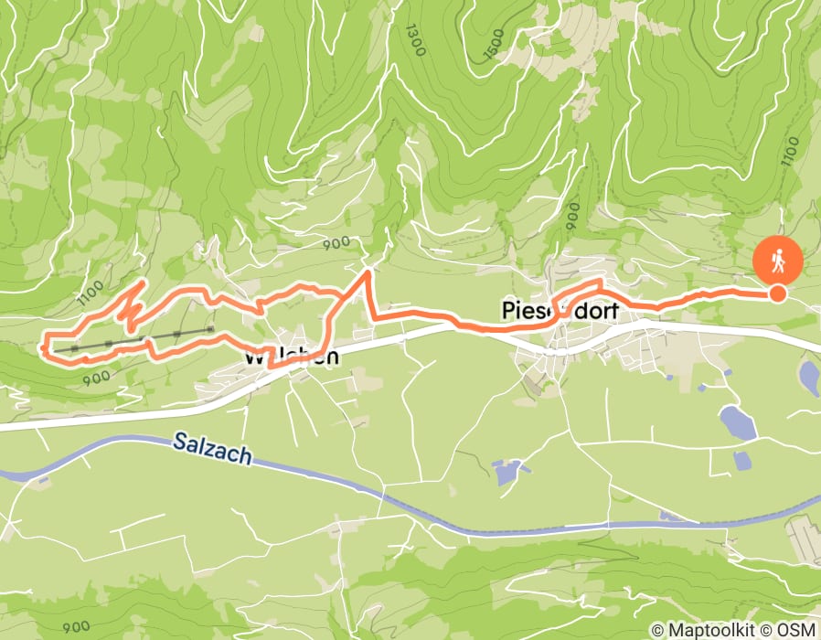 Karte der Tour