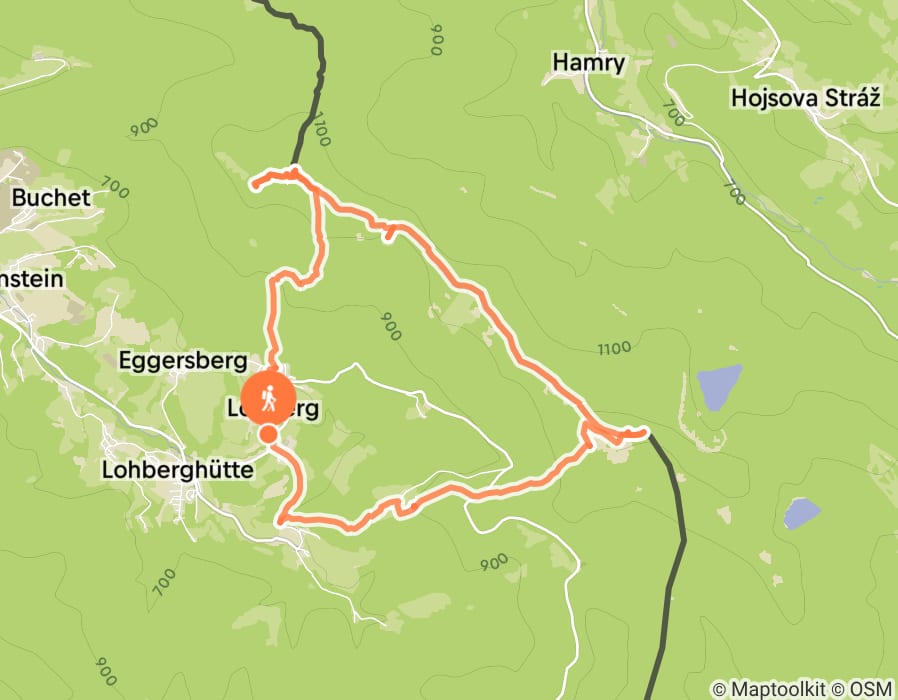 Karte der Tour