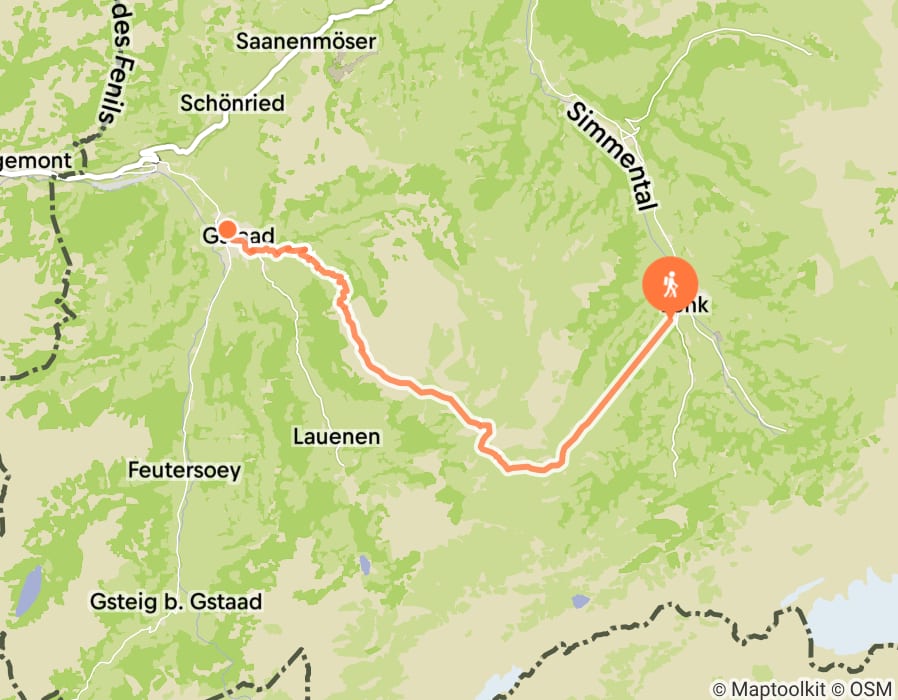 Karte der Tour