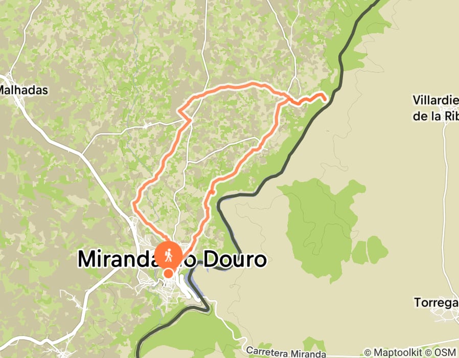 Karte der Tour