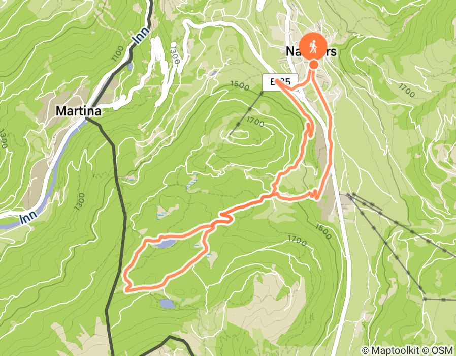 Karte der Tour