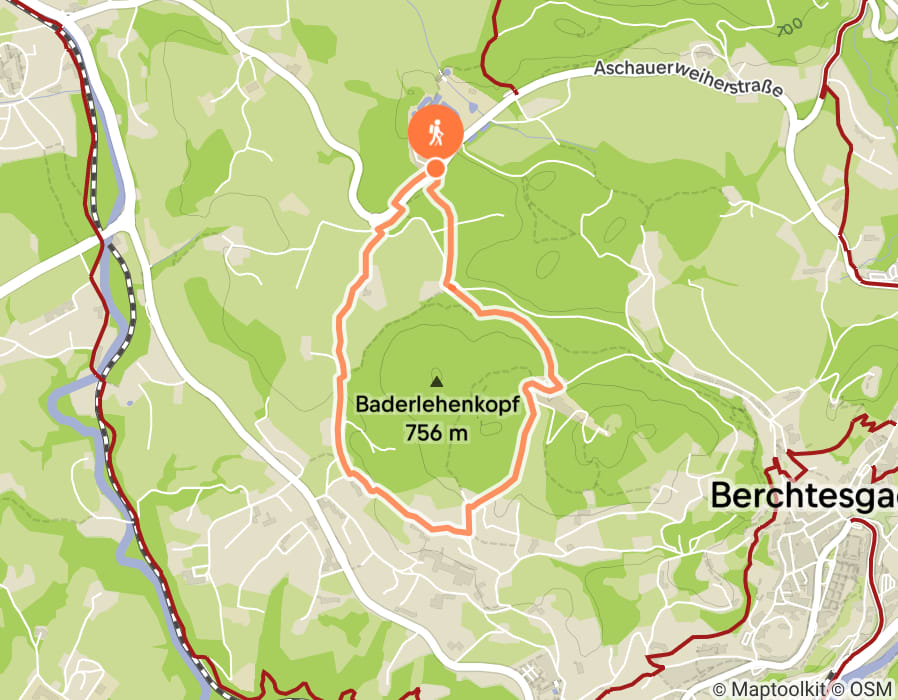 Karte der Tour