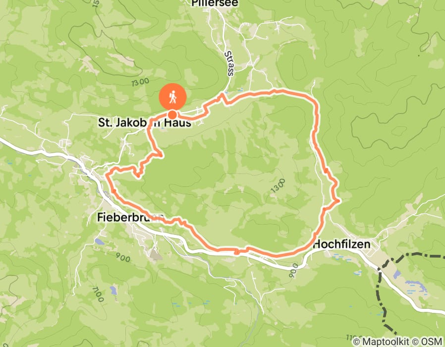 Karte der Tour