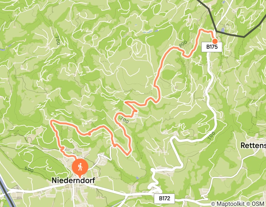 Karte der Tour